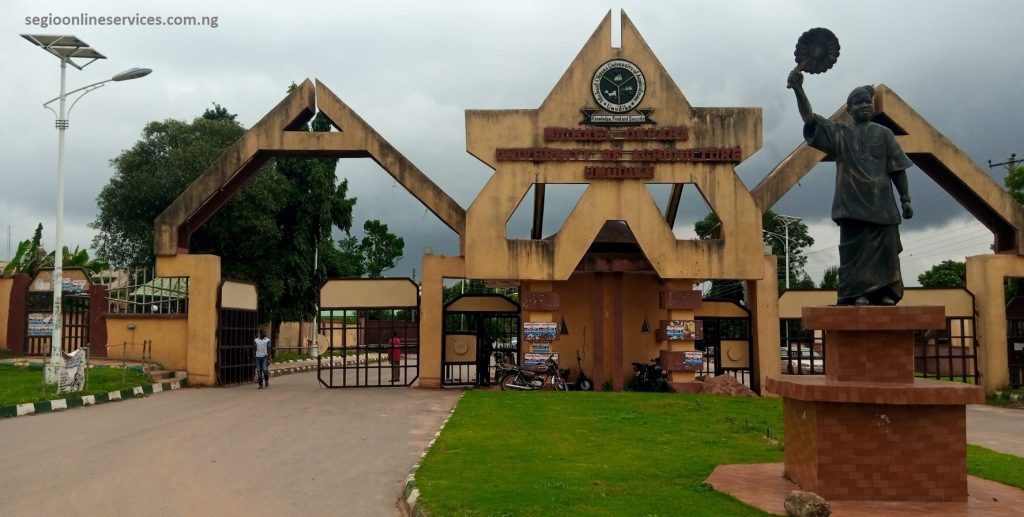 MICHAEL OKPARA UNIVERSITY OF AGRICULTURE, UMUDIKE (MOUAU) ANNOUNCES 11TH CONVOCATION CEREMONY 11 MOUAU front gae