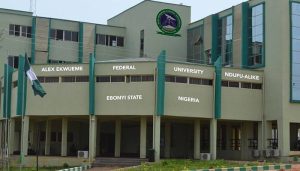 ALEX EKWUEME FEDERAL UNIVERSITY, EXTENDS ONLINE REGISTRATION FOR SUPPLEMENTARY POST UTME SCREENING FOR ADMISSION INTO NEWLY APPROVED PROGRAMMES FOR THE 2023/2024 ACADEMIC SESSION