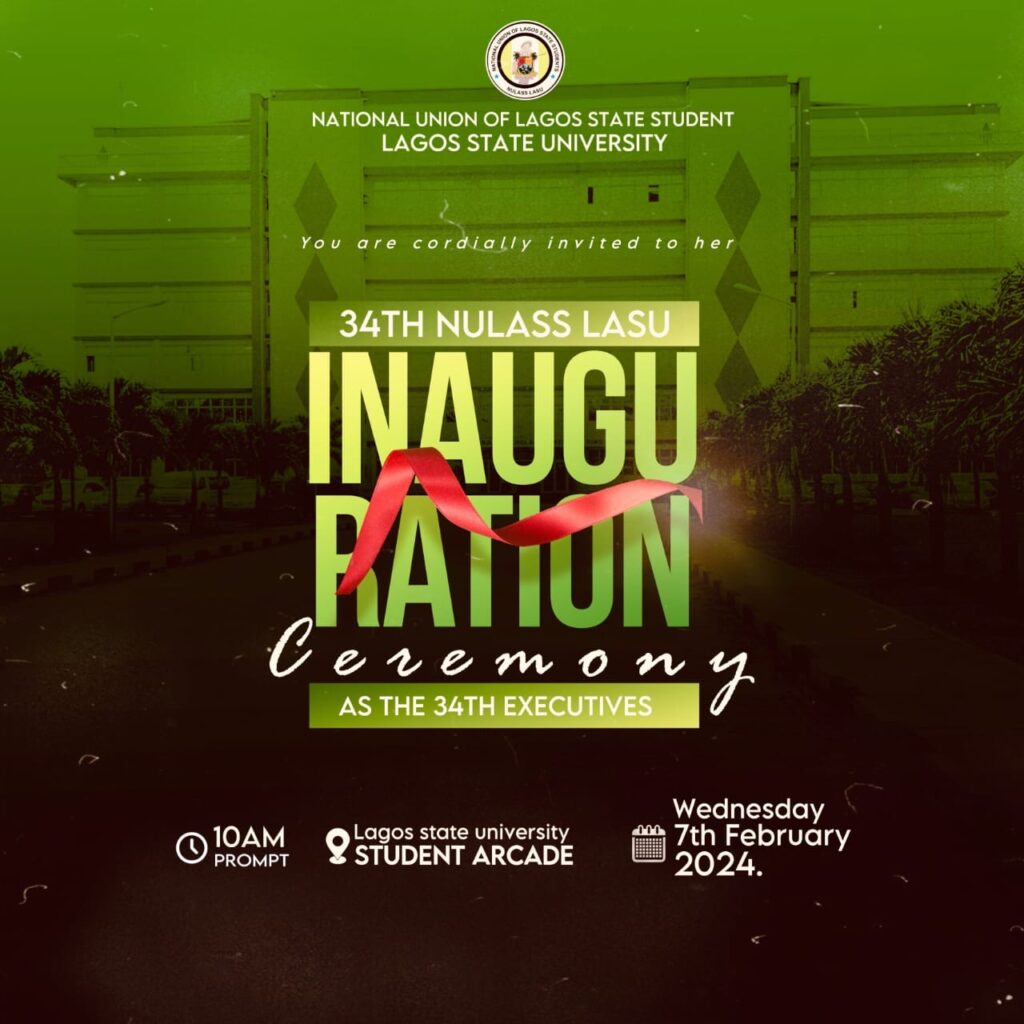 NULASS SET TO HOLD HER INAUGURATION CEREMONY