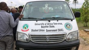 University of Africa Toru-orua (UAT) Student Union Government (SUG) Launch Shuttle Buses