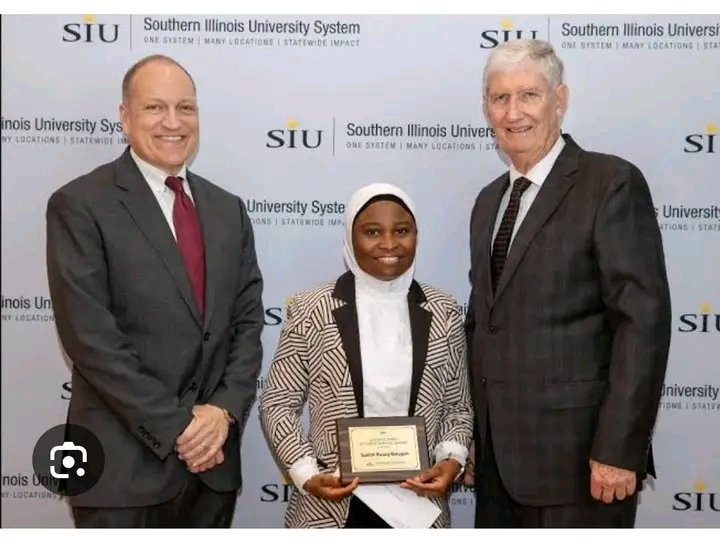 FUTA Alumna Saidat Rasaq-Balogun Receives 2024 Distinguished Student Award from Southern Illinois University