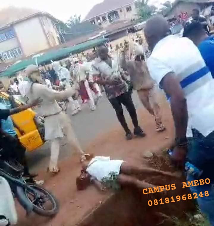 OUTRAGE AS MASQUERADES BEAT FEMALE NURSE TO NEAR DEATH IN ENUGU