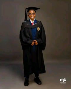 19 year old Tolulope Ekundayo graduates with a First Class in Accounting from Adeleke University
