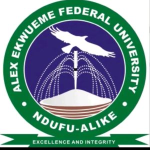 ALEX EKWUEME FEDERAL UNIVERSITY, NDUFU-ALIKE (AE-FUNAI) BEGINS THE SALES OF POST UTME/DIRECT ENTRY ADMISSION FORM FOR THE 2024/2025 ACADEMIC SESSION