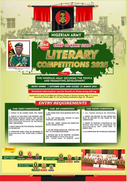 The Chief of Army Staff Literary Competition 2025