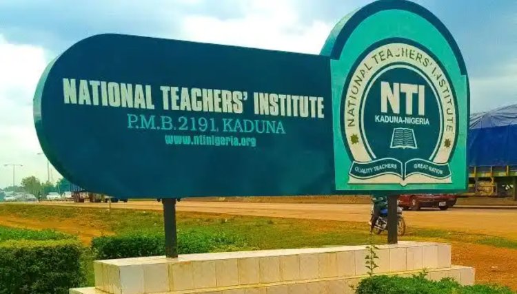NATIONAL TEACHERS' INSTITUTE KADUNA ANNOUNCES ADMISSION FORM FOR 2024/2025 ACADEMIC SESSION 1 NIT NATIONAL TEACHER INSTITUTE KADUNA