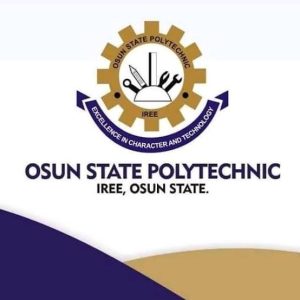 OSUN STATE POLYTECHNIC, IREE (OSPOLY) DECLARES MATRICULATION CEREMONY FOR THE 2024/2025 ACADEMIC SESSION