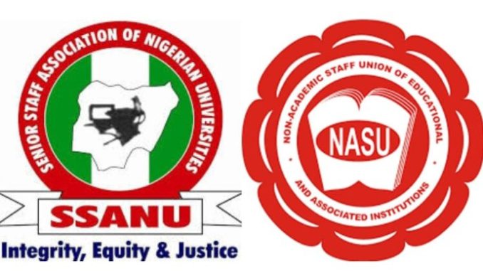SSANU NASU to begin 7 day warning strike March 18 over 4 months withheld salaries 678x381 1
