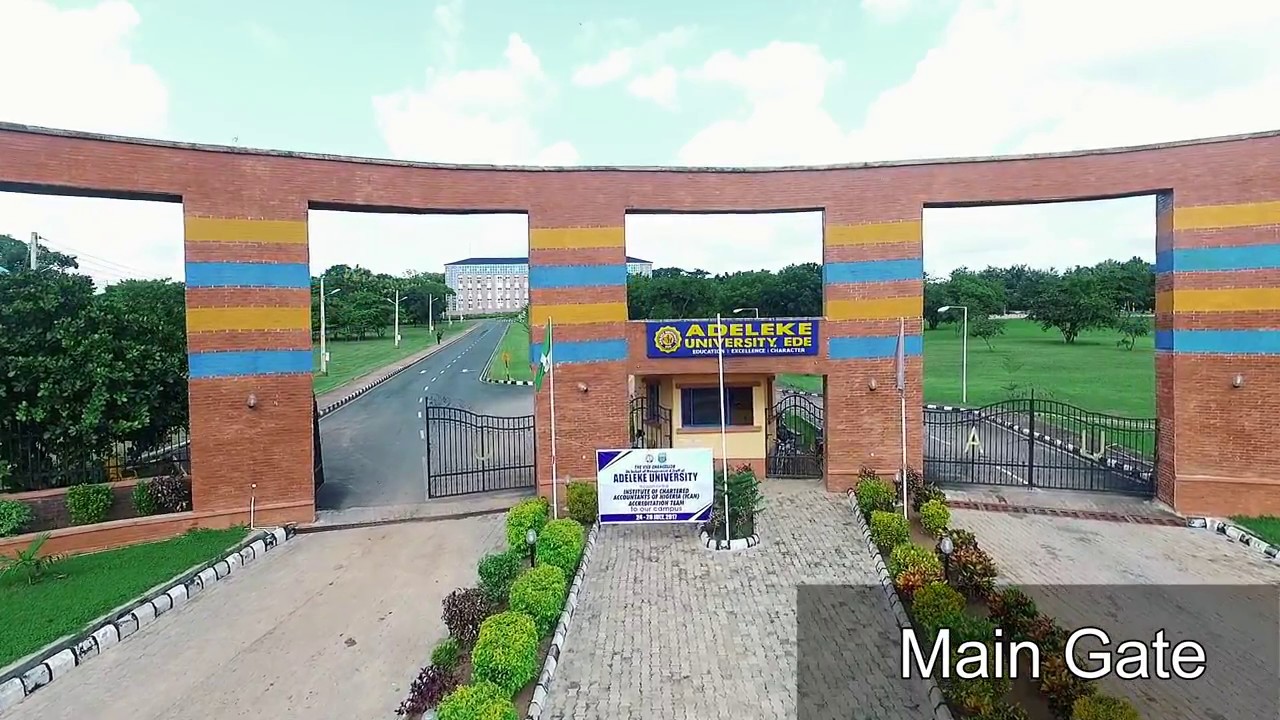ADELEKE UNIVERSITY, EDE ANNOUNCES 11TH UNDER GRADUATE& 7TH POSTGRADUATES CONVOCATION CEREMONY