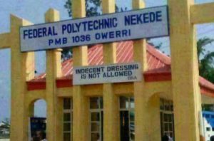 FEDERAL POLYTECHNIC NEKEDE ANNOUNCES SPORTS AND HEALTH EVENT