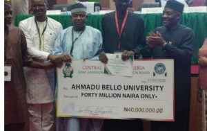 ABU WINS BEST INSTITUTION AT 2025 JAMB ADMISSION AWARDS