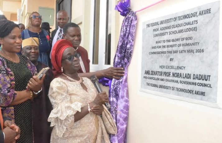 FUTA COMMISSIONS NEW SCHOLARS LODGE GUEST CHALETS